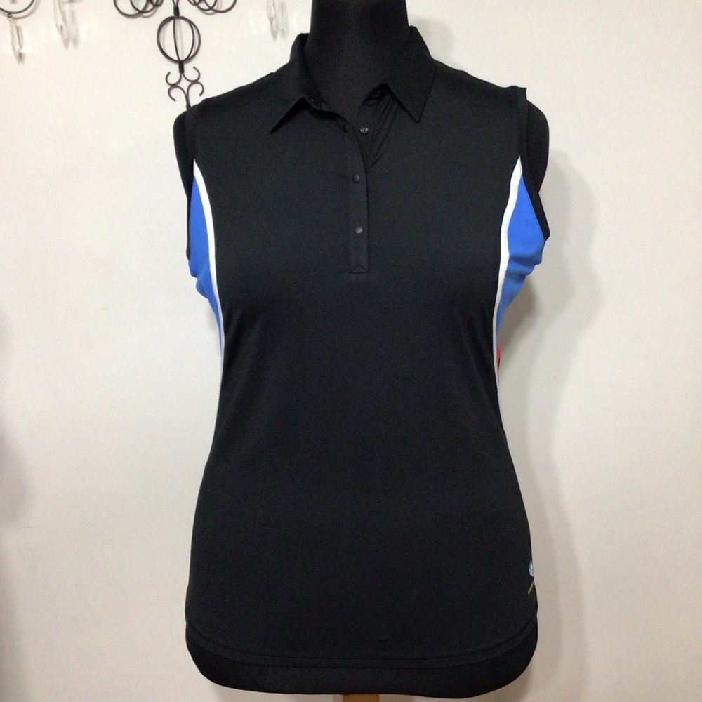 Cutter & Buck Annika Black Golf Polo Shirt